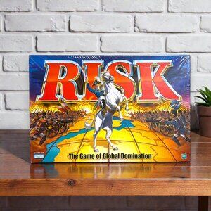 VTG Risk Board Game 1998 The Game Of Global Domination Hasbro Parker Bros SEALED